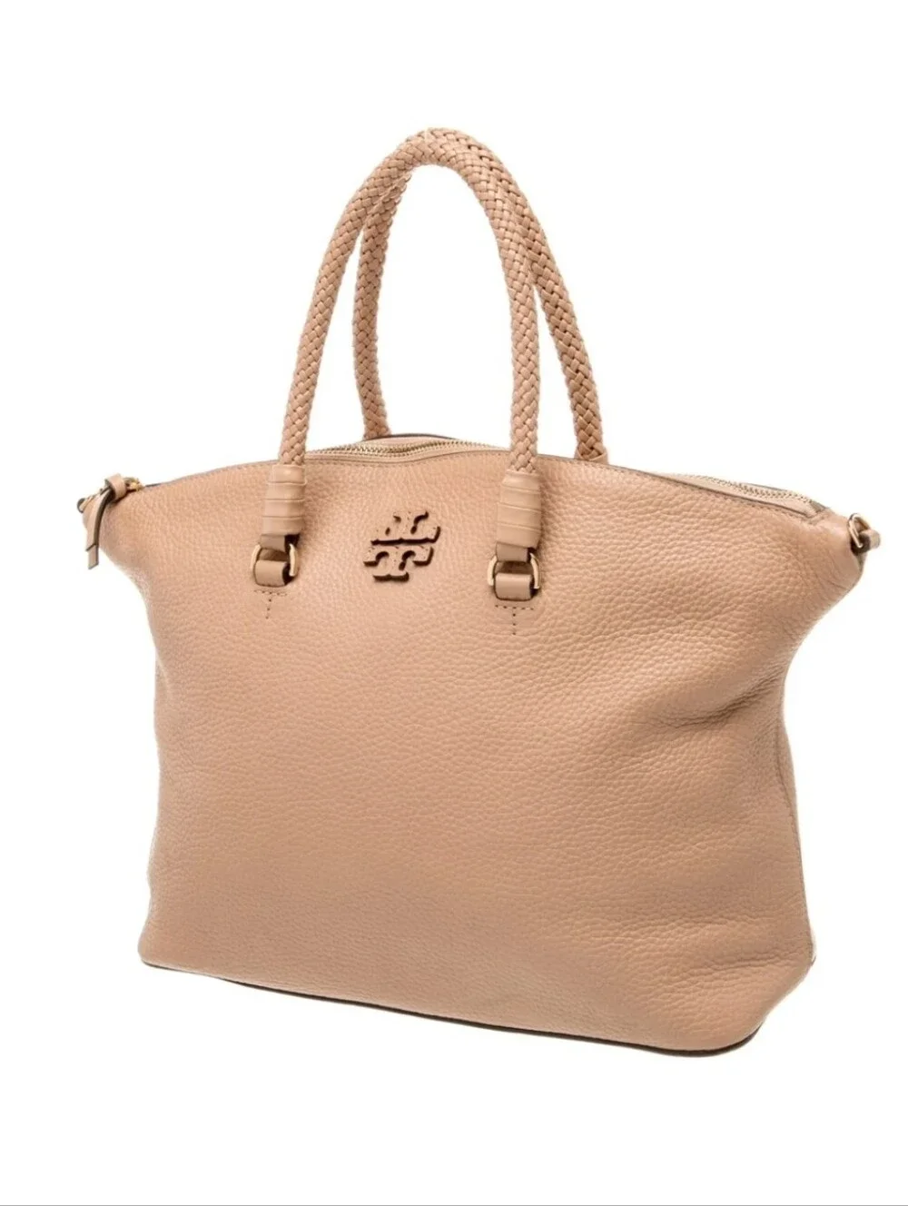Tory Burch Authentic Leather Top Handle Bag